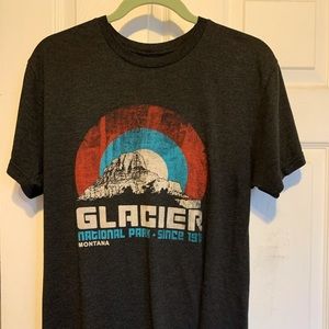 Glacier national park t shirt